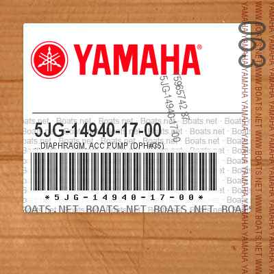 5JG-14940-17-00 . .Diaphragm, Acc Pump (Dph#35)