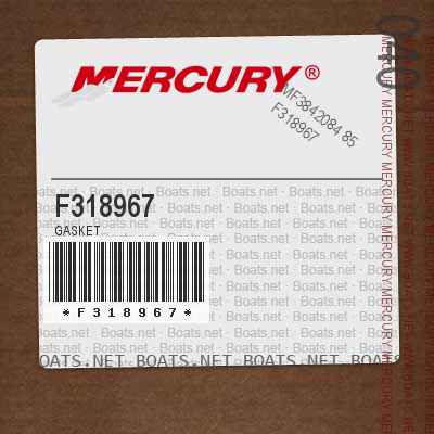 F318967 GASKET