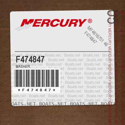 F474847 WASHER