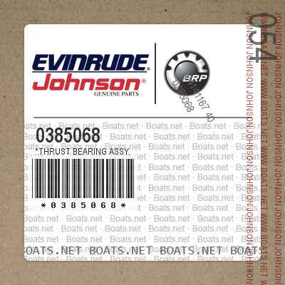 0385068 *THRUST BEARING ASSY.