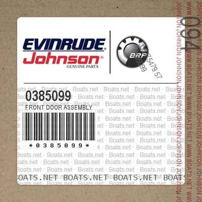 0385099 FRONT DOOR ASSEMBLY