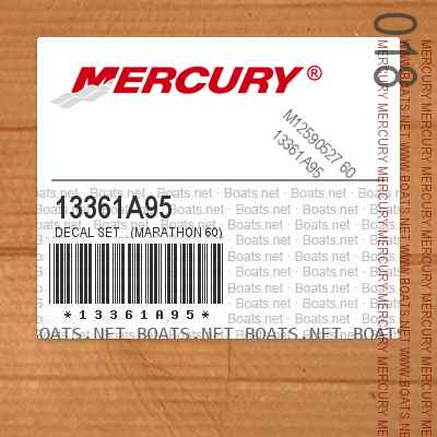 13361A95 DECAL SET (MARATHON 60)