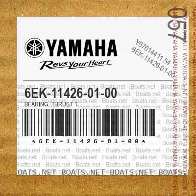 6EK-11426-01-00 BEARING, THRUST 1