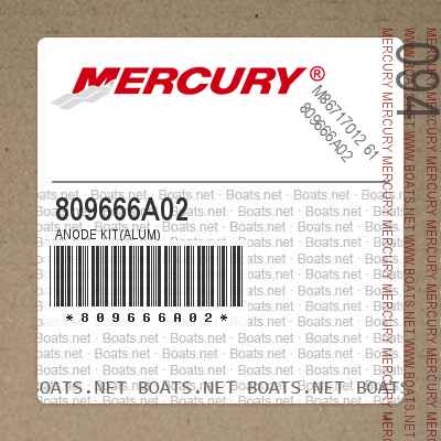 809666A02 ANODE KIT(ALUM)