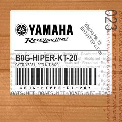 Yamaha B0G-HIPER-KT-20 - GYTR YZ85 HIPER KIT 2020 | Boats.net