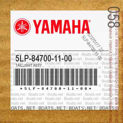 5LP-84700-11-00 Taillight Assy