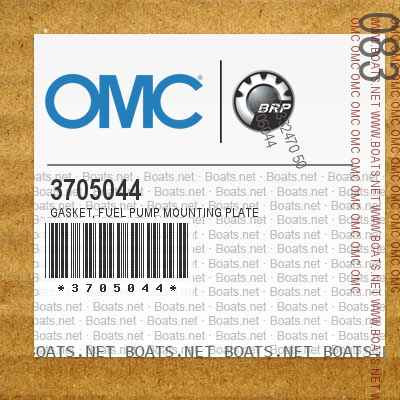 3705044 GASKET, Fuel pump mounting plate