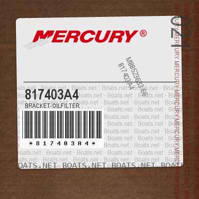 817403A4 BRACKET-OILFILTER