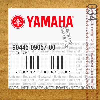 90445-09057-00 Hose (L43)