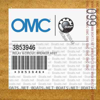 3853946 RELAY & CIRCUIT BREAKER ASSY