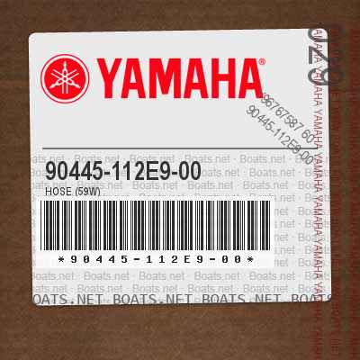 90445-112E9-00 Hose (59W)