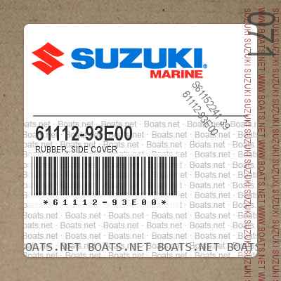 61112-93E00 RUBBER, SIDE COVER