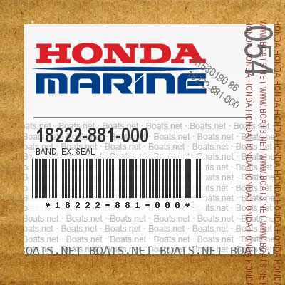 18222-881-000 BAND, EX. SEAL