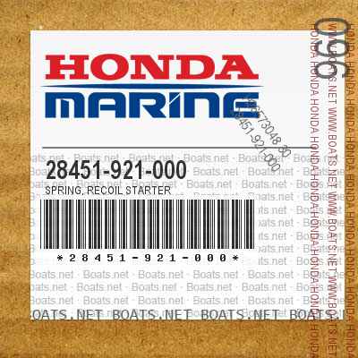 28451-921-000 SPRING, RECOIL STARTER