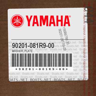 90201-081R9-00 Washer, Plate