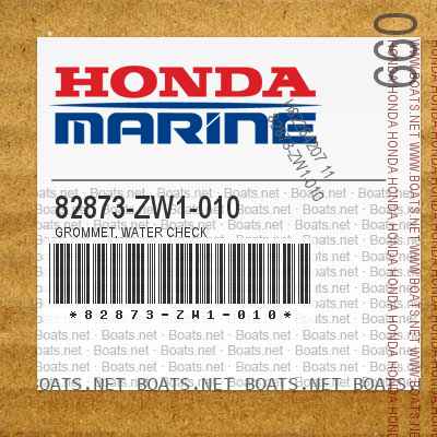 82873-ZW1-010 GROMMET, WATER CHECK