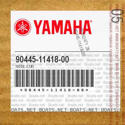 90445-11418-00 Hose (L18)