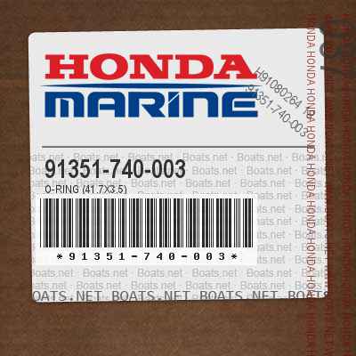 91351-740-003 O-RING (41.7X3.5)