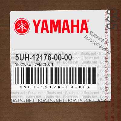 5UH-12176-00-00 Sprocket, Cam Chain