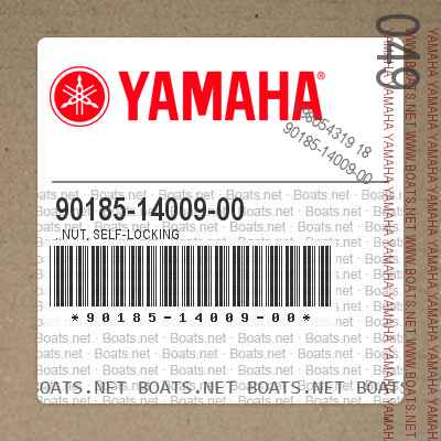 90185-14009-00 . Nut, Self-Locking