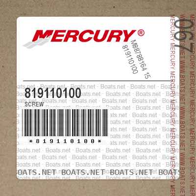 819110100 SCREW