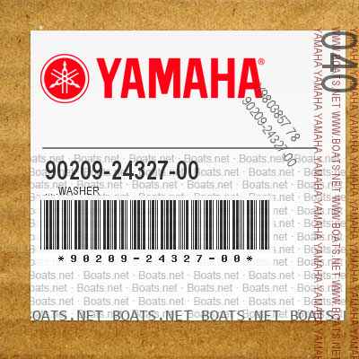 90209-24327-00 . . .Washer