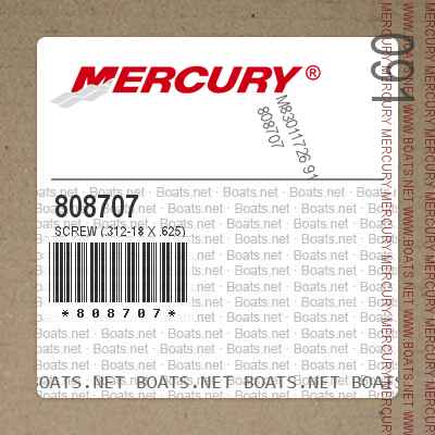 808707 SCREW (.312-18 x .625)