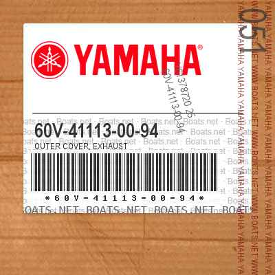 60V-41113-00-94 OUTER COVER, EXHAUST