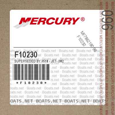 F10230 Superseded by 3518 - JET-.082