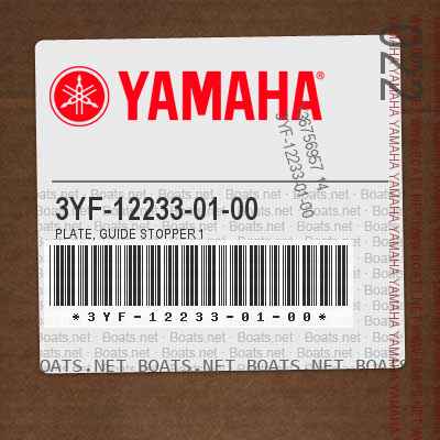 3YF-12233-01-00 Plate, Guide Stopper 1