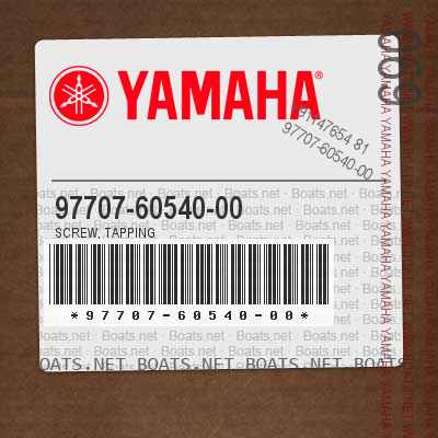 97707-60540-00 Screw, Tapping