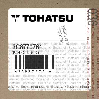 3C8770761 BUSHING 18 - 24 - 22