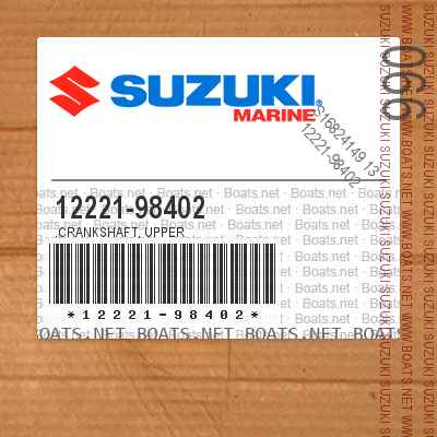 12221-98402 .CRANKSHAFT, UPPER