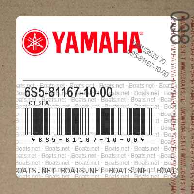 6S5-81167-10-00 . .Oil Seal