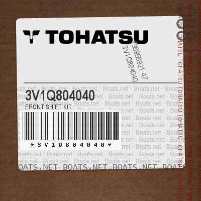 3V1Q804040 FRONT SHIFT KIT, F8A,A2,A3/9.8A,A2,A3