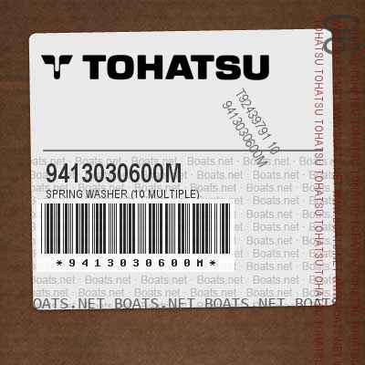 9413030600M Superseded by 9413030600 - SPRING WASHER (10 MULTIPLE)