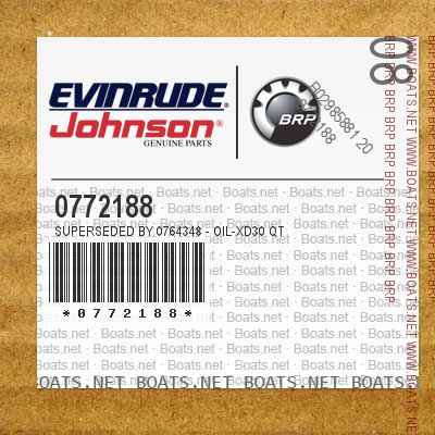 0772188 Superseded by 0764348 - OIL-XD30 QT