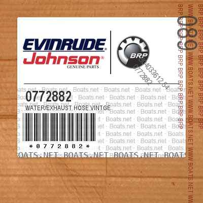 0772882 WATER/EXHAUST HOSE VINTGE