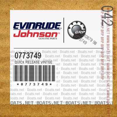 0773749 QUICK RELEASE VINTGE