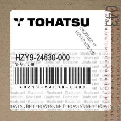 HZY9-24630-000 SHAFT, SHIFT