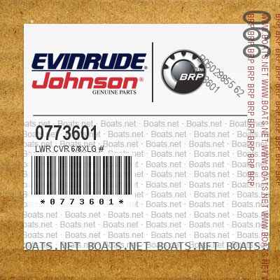 0773601 LWR CVR 6/8XLG #