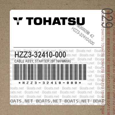 HZZ3-32410-000 CABLE ASSY, STARTER (BFT60/W60A)