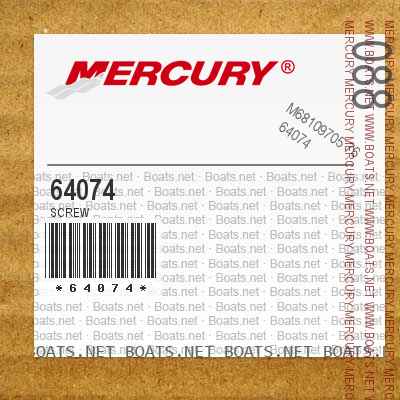 64074 SCREW
