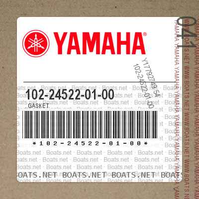 102-24522-01-00 . Gasket