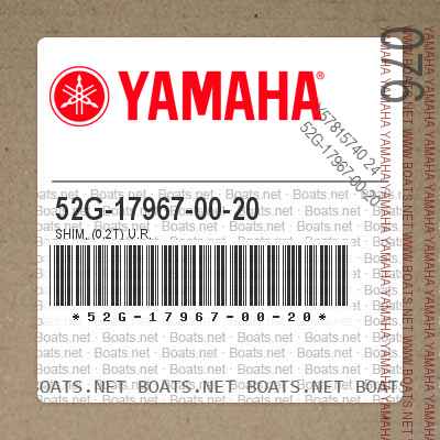 52G-17967-00-20 Shim, (0.2T) U.R.