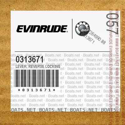 0313671 LEVER, Reverse locking