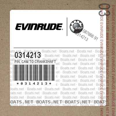 0314213 PIN, Cam to crankshaft
