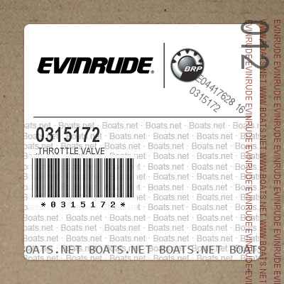 0315172 .THROTTLE VALVE