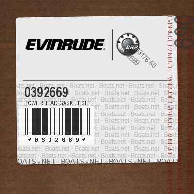 0392669 POWERHEAD GASKET SET