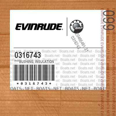 0316743 ****BUSHING, Insulation